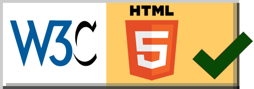 Durch W3C geprüftes HTML5